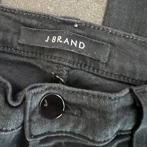J Brand black stretch skinny jeans